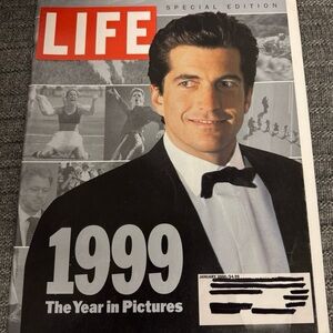 Magazine Special Edition 1999 Year in Pictures Collector's Issue JFK jr RARE VTG
